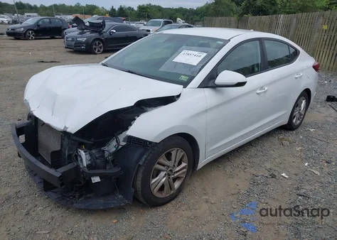 2019 Hyundai Elantra Sel из США, поврежденный, VIN 5NPD84LF2KH485099